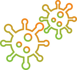 Covid virus Icon