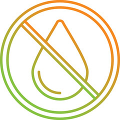 No Water Icon