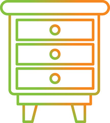 Chest Of Drawers Icon