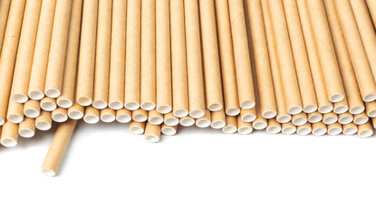 Brown Paper Drink Straws