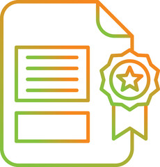 Certificate Icon