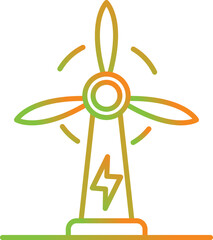 Wind Power Icon