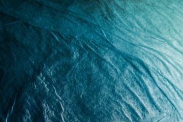 Blue green abstract background. Gradient. Toned cracked stone surface. Teal background for design.