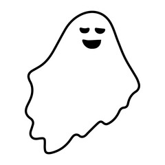 Halloween Ghost Silhouette