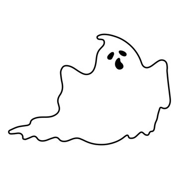 Halloween Ghost Silhouette
