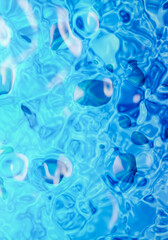 3d illustration. background water color blue