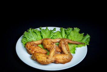 fried chicken wings