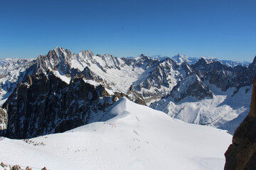 Naklejka premium snow covered mountains