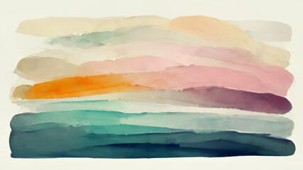 Brush Strokes in various colors