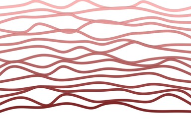 Background. Red background. Abstract background of a gradient of different shades of red formed by lines of different shapes. Illustration to use as a background.
