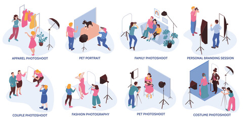 Plakat Photo Session Compositions Set