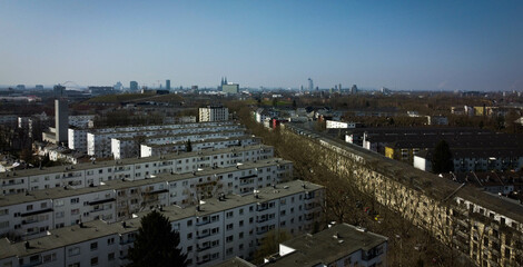 Köln aussicht am tag