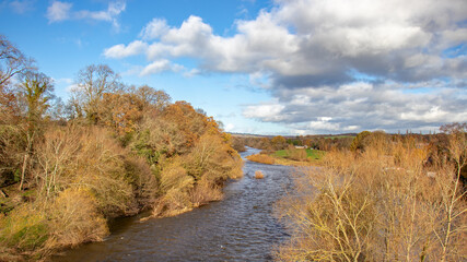 Wye valley in the Autumn.