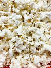 Popcorn pattern yellow color corn texture