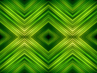 Abstract green lights texture background. Crazy squares - bright geometric pattern with acidic green colors. Abstract geometric background. Poisonous acid green technology background