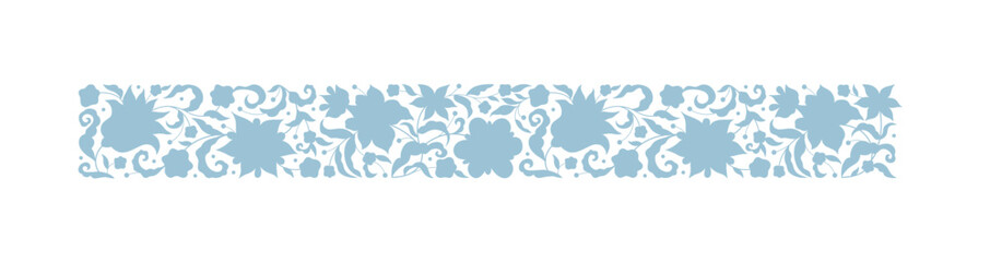 Vector floral frame, vignette, border, card design template. Elements in Eastern style. Floral borders, flower illustration. Indian ornaments. Isolated ornament.