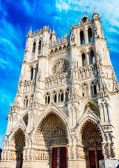 Fototapeta premium The Cathedral Basilica of Our Lady of Amiens, France