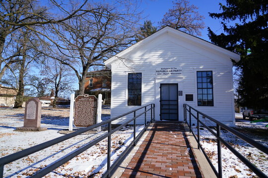 National Historical Site Of The Birthplace Of The Republican Party In Ripon, Wisconsin