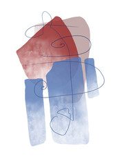 Abstract image for printing - digital painting © Cubitron