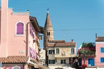 Obraz premium Caorle an der Adria in Italien an der Küste