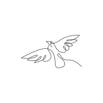 recommend clip art: Bird line art image icon design illustration
