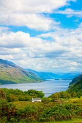 Landscape, Scotland, Loch Maree, Tollie Farm