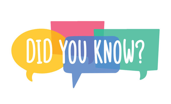  Did You Know Images Browse 4 287 Stock Photos Vectors And Video 