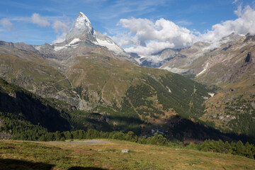 Cervin depuis le train du Gornergrat