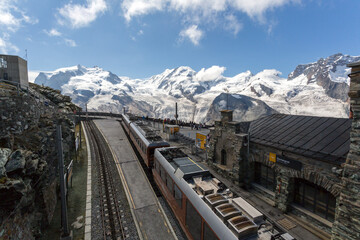 Gare d'arriv&eacute;e du Gornergrat