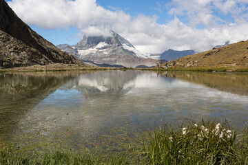 Cervin et lac du Riffelsee