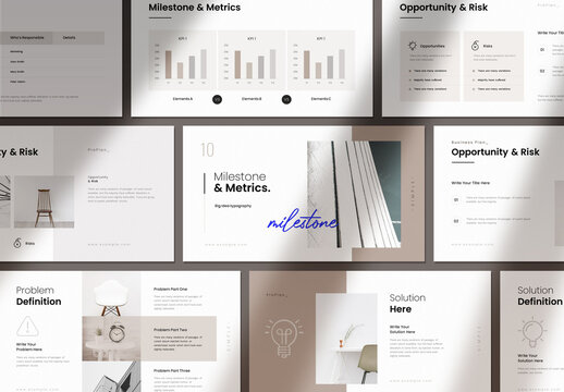 Business Plan Presentation Layout