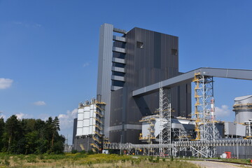 Elektrownia Jaworzno, Blok 910 MW, Tauron Energa, nowa inwestycja, awaria,  - obrazy, fototapety, plakaty