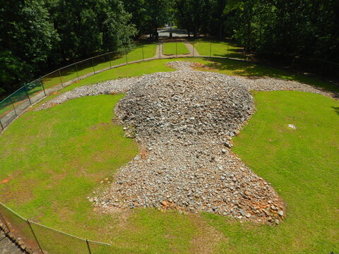 Rock Eagle Effigy Mound Is An Archaeological Site In Putnam County, Georgia