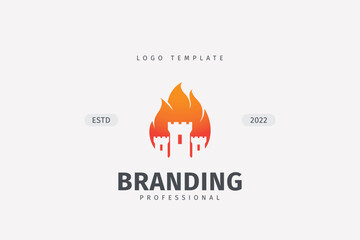 Hot Deal Castle Home Vector Logo Concept Real Estate Renovation Modern Structure Architecture