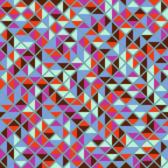 Color Rhombus tile tessellation pattern illustration