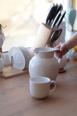 coffee in the kitchen