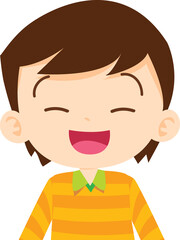 Obraz premium women men boy and girl face emotions character constructor different hairstyles People portrait cartoon