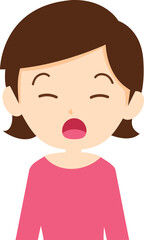 Obraz premium women men boy and girl face emotions character constructor different hairstyles People portrait cartoon