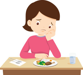 expression sad and cry cartoon character