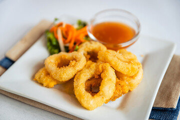 Fried Squid dish