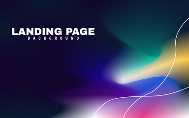 Trendy  fluid gradient colorful background. Futuristic design background for wallpaper, banner, cover, flyer, presentation, poster, advertising, landing page and etc.