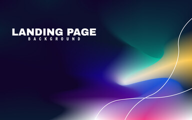 Trendy  fluid gradient colorful background. Futuristic design background for wallpaper, banner, cover, flyer, presentation, poster, advertising, landing page and etc.