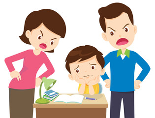 expressing anger and emotion angry cartoon character