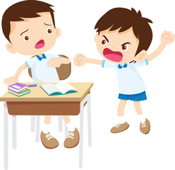 expressing anger and emotion angry cartoon character