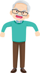 expressing anger and emotion angry cartoon character