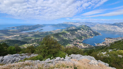 Fototapeta na wymiar Boka Bay in Montenegro
