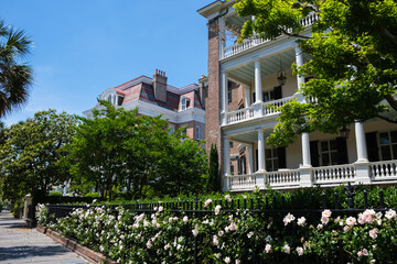 Cityscape of historic Charleston, South Carolina