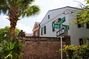 Cityscape of historic Charleston, South Carolina