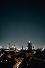 Fototapeta premium Kopenhagen bei Nacht