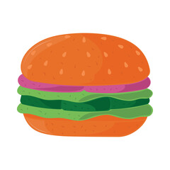 burger food icon